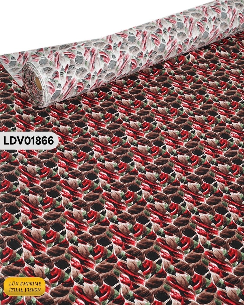 Dar En Pamuk Viskon Kumaş ( TEK EN ) 90cm-LDV01866