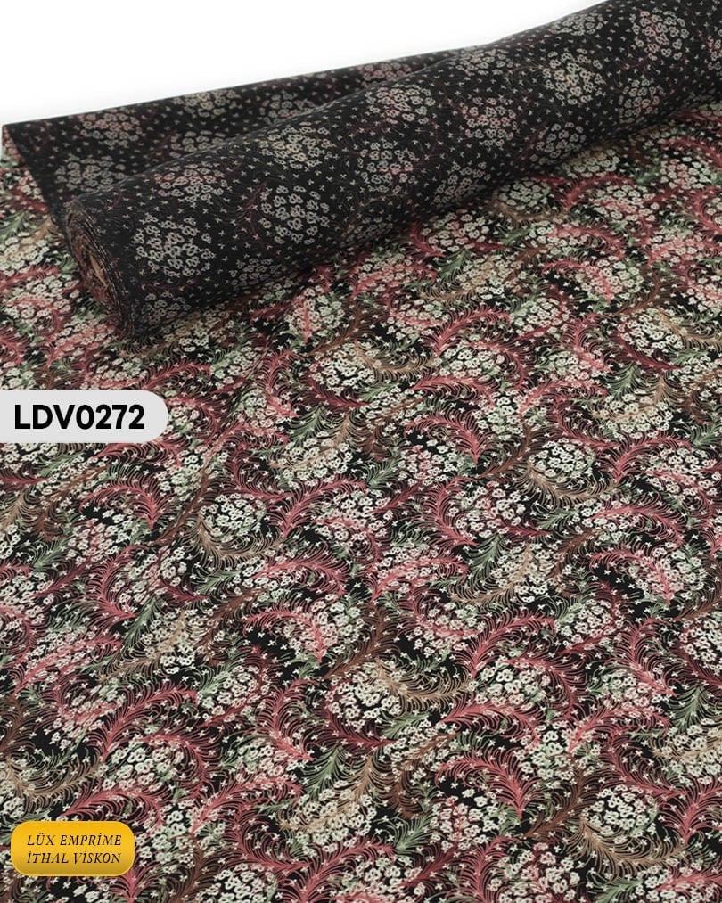 Dar En Pamuk Viskon Kumaş ( TEK EN ) 90cm-LDV0272