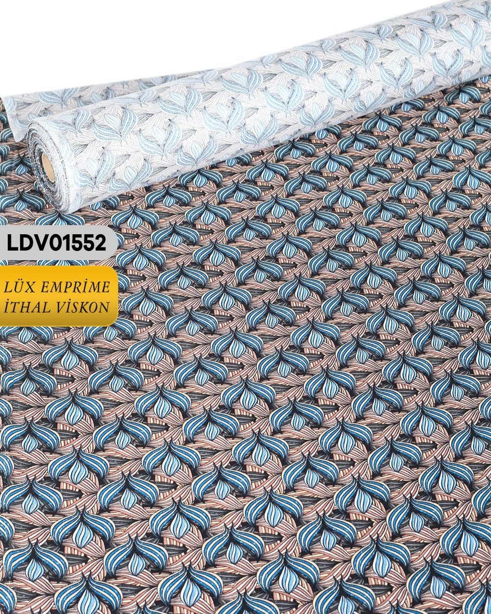 Dar En Pamuk Viskon Kumaş ( TEK EN ) 90cm-LDV01552