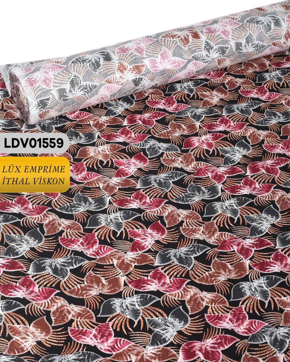Dar En Pamuk Viskon Kumaş ( TEK EN ) 90cm-LDV01559