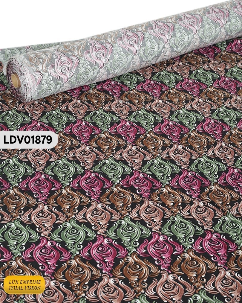 Dar En Pamuk Viskon Kumaş ( TEK EN ) 90cm-LDV01879