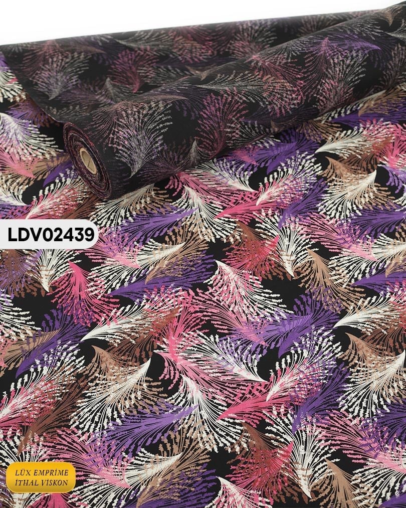 Dar En Pamuk Viskon Kumaş ( TEK EN ) 90cm-LDV02439