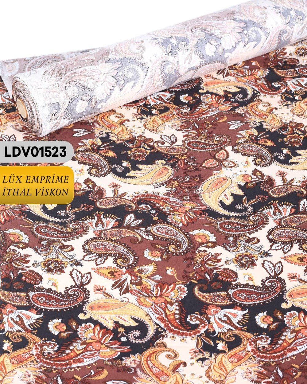 Dar En Pamuk Viskon Kumaş ( TEK EN ) 90cm-LDV01523