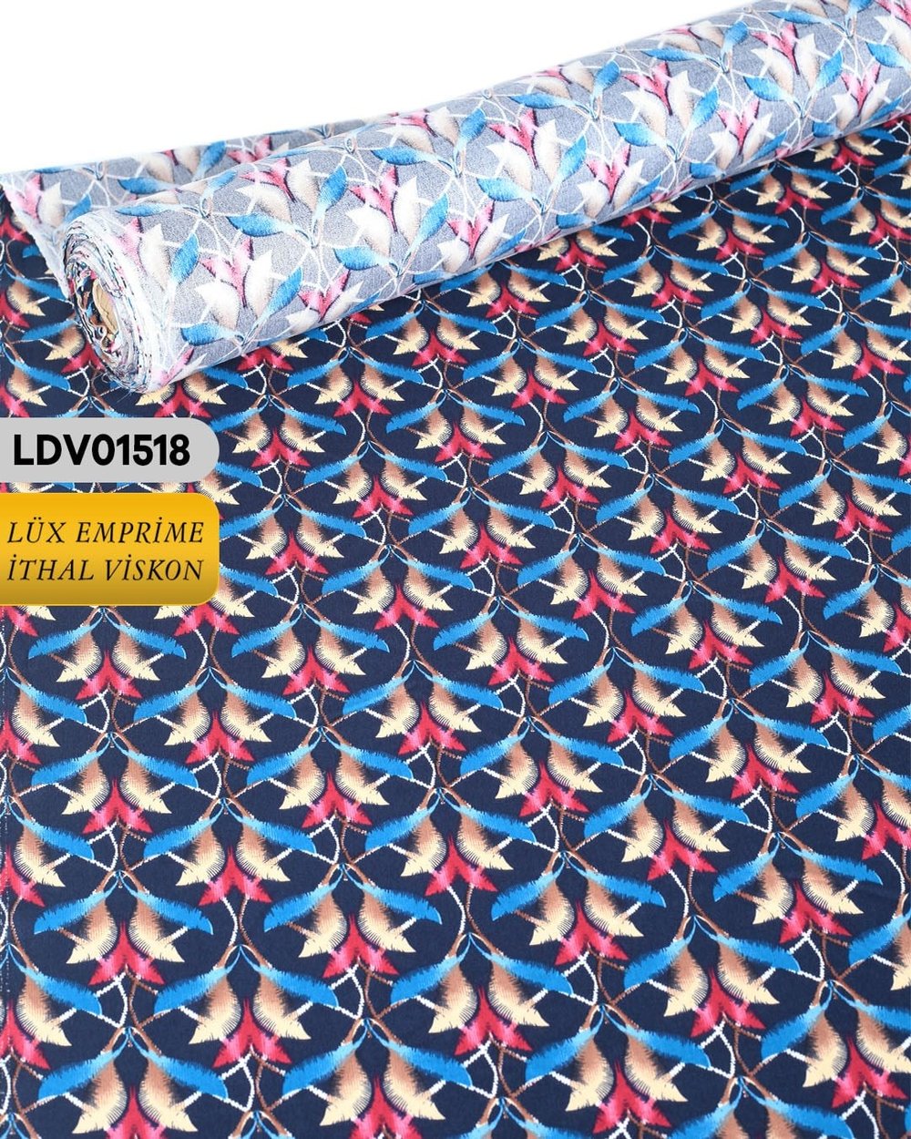 Dar En Pamuk Viskon Kumaş ( TEK EN ) 90cm-LDV01518