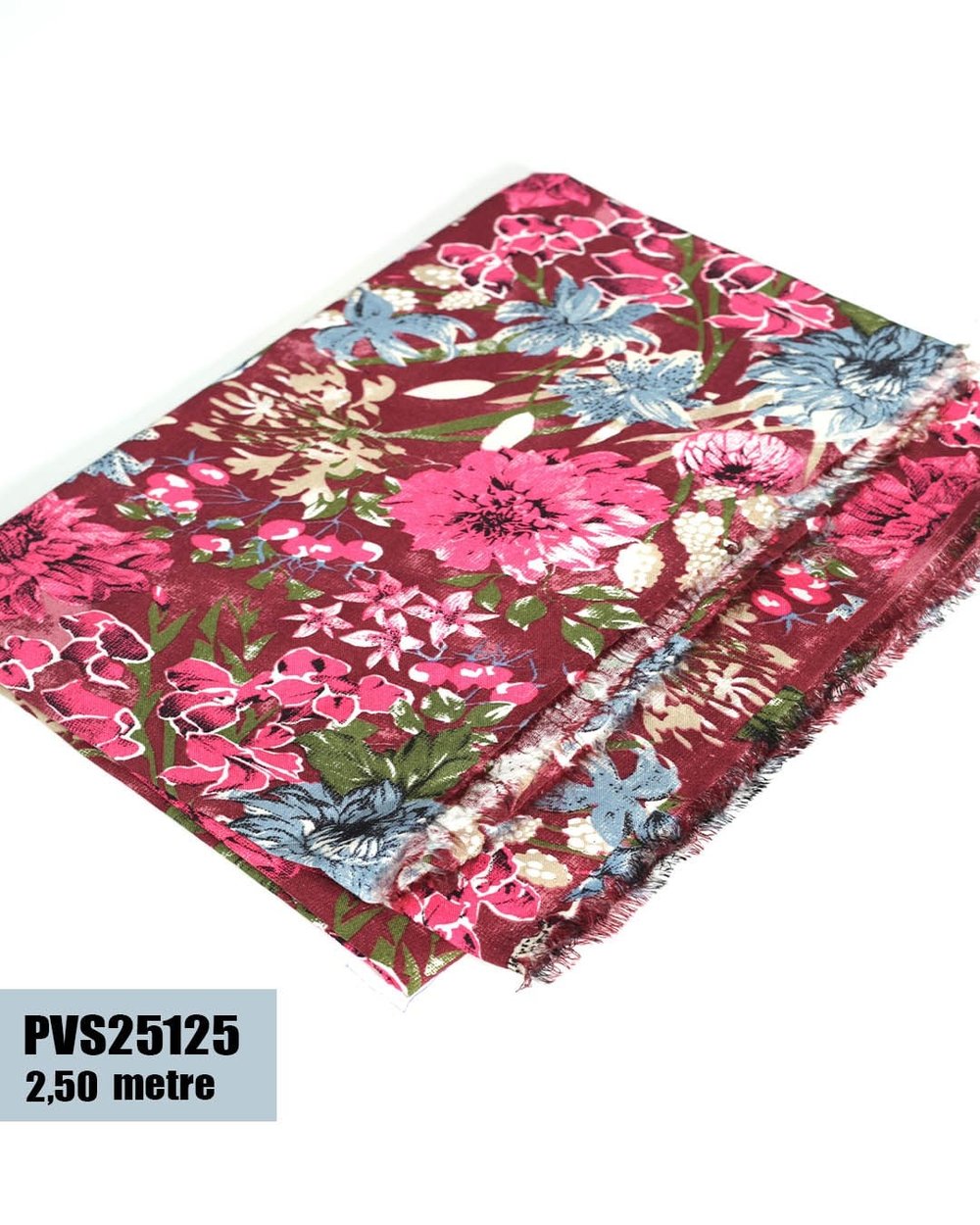 Dar En Pamuk Viskon Parça Kumaş PVS25125-125