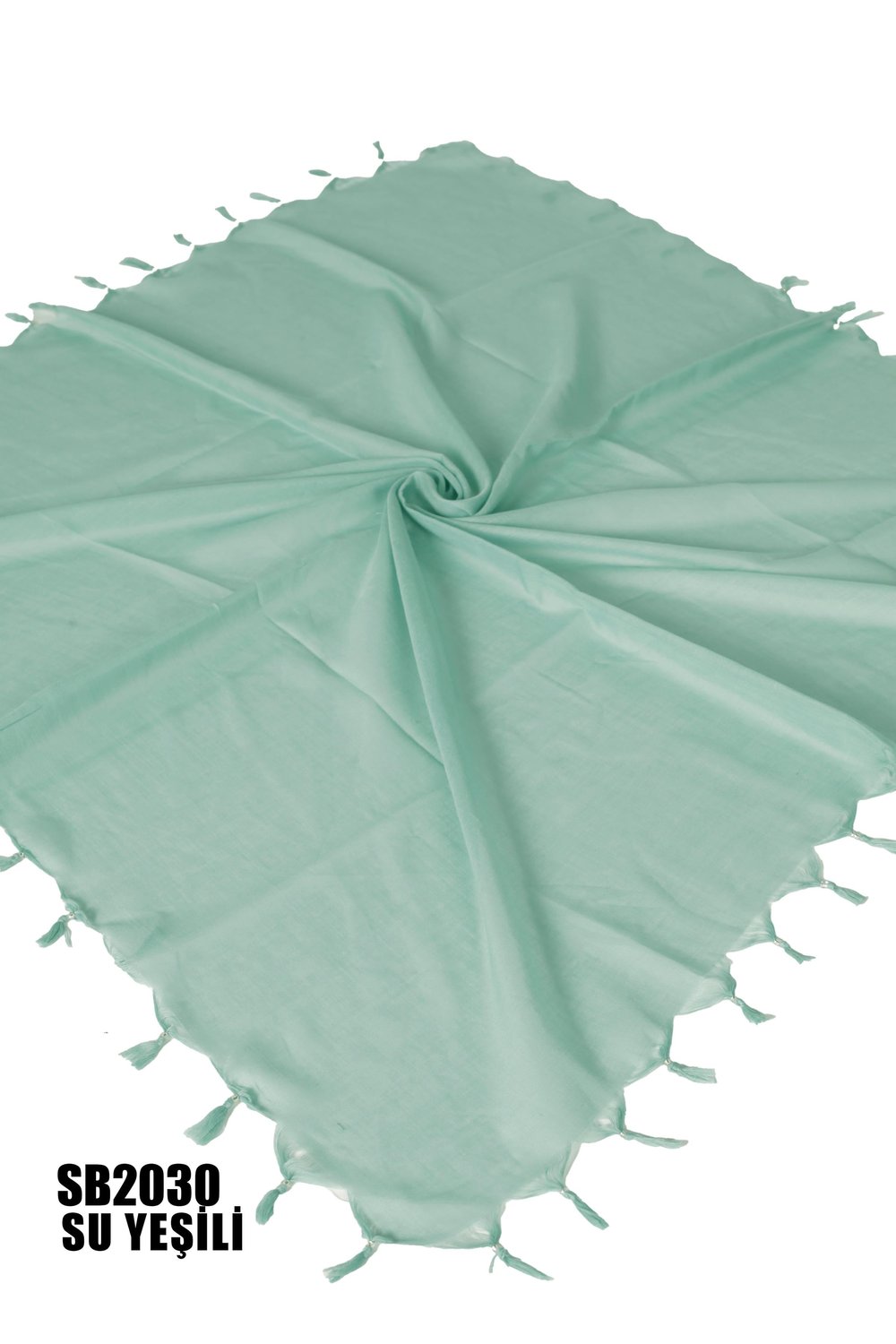 DİMİ 110*110 CM COTTON SÖKME BONCUKLU EŞARP SB2030-6115