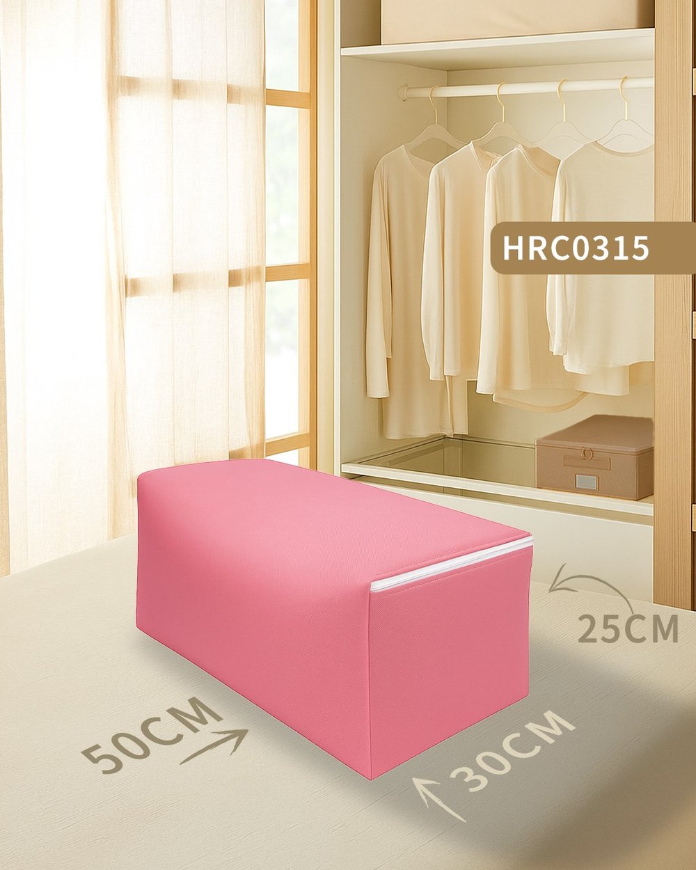 Fermuarlı Kazak hurcu 50x30cm Köşe 25 cm HRC0315-8710