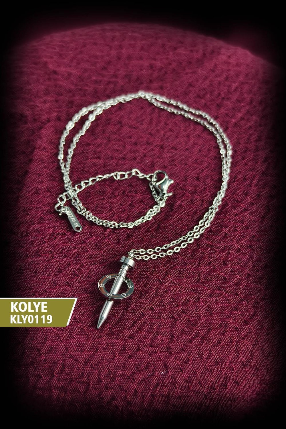 PASLANMAZ ÇELİK KOLYE KLY0119