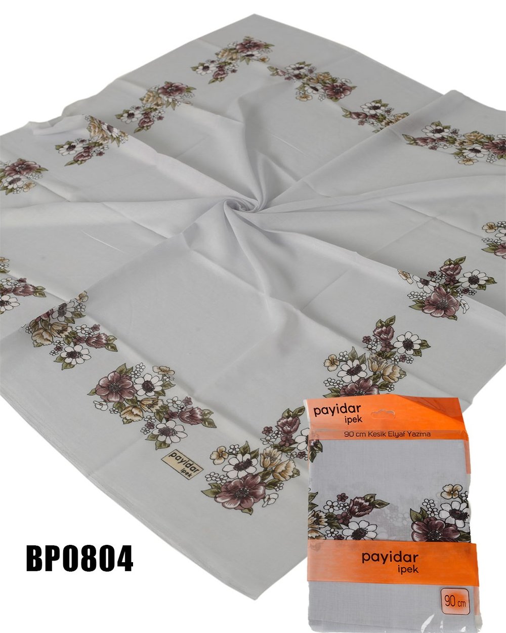 Payidar 90cm Pamuk İçiboş Oyalık Yazma BP0804-1205