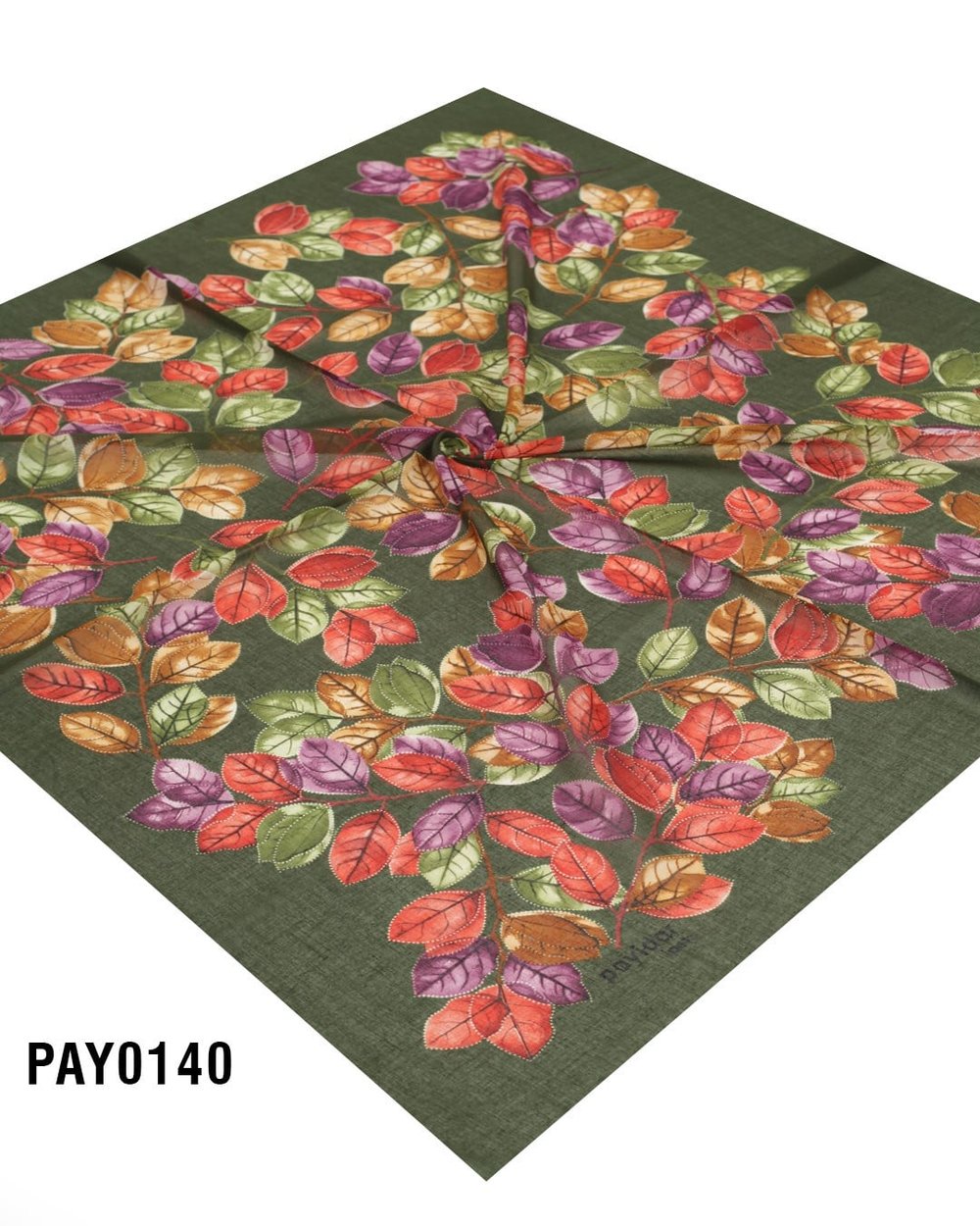 PAYİDAR İPEK Desenli Oyalık Yazma PAY0140-0210