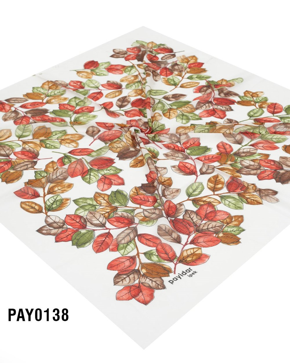 PAYİDAR İPEK Desenli Oyalık Yazma PAY0138-0212