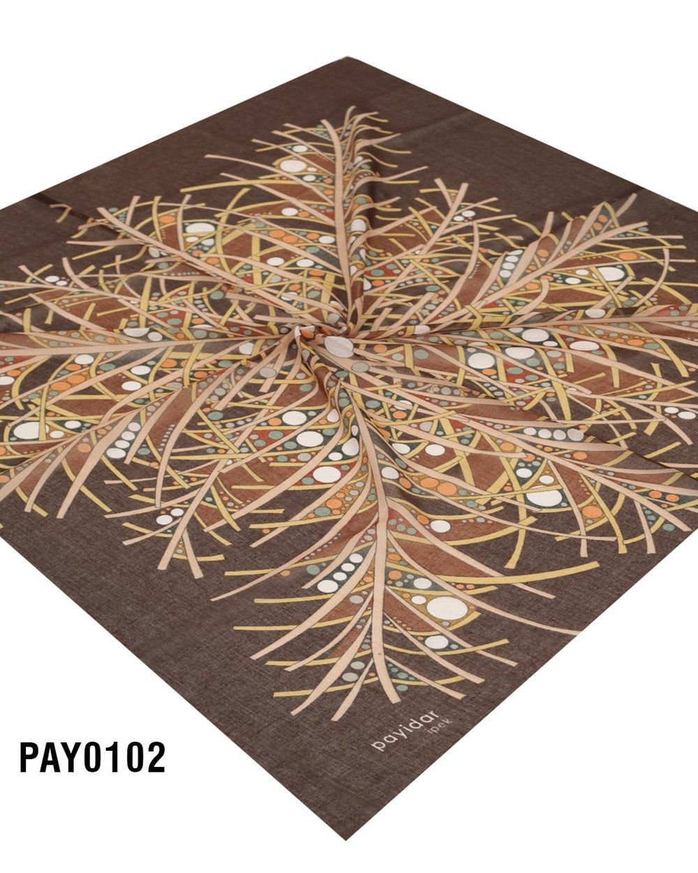 PAYİDAR İPEK Desenli Oyalık Yazma PAY0102-0126