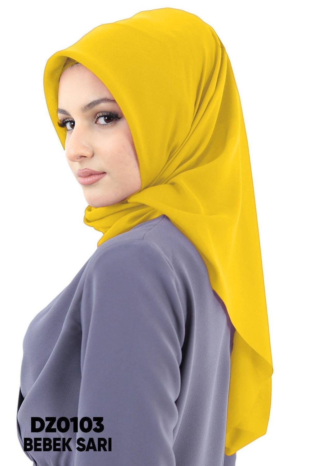 Viemor Düz Poşetli Oyalık Yazma DZ0103-20103 Bebe Sarı