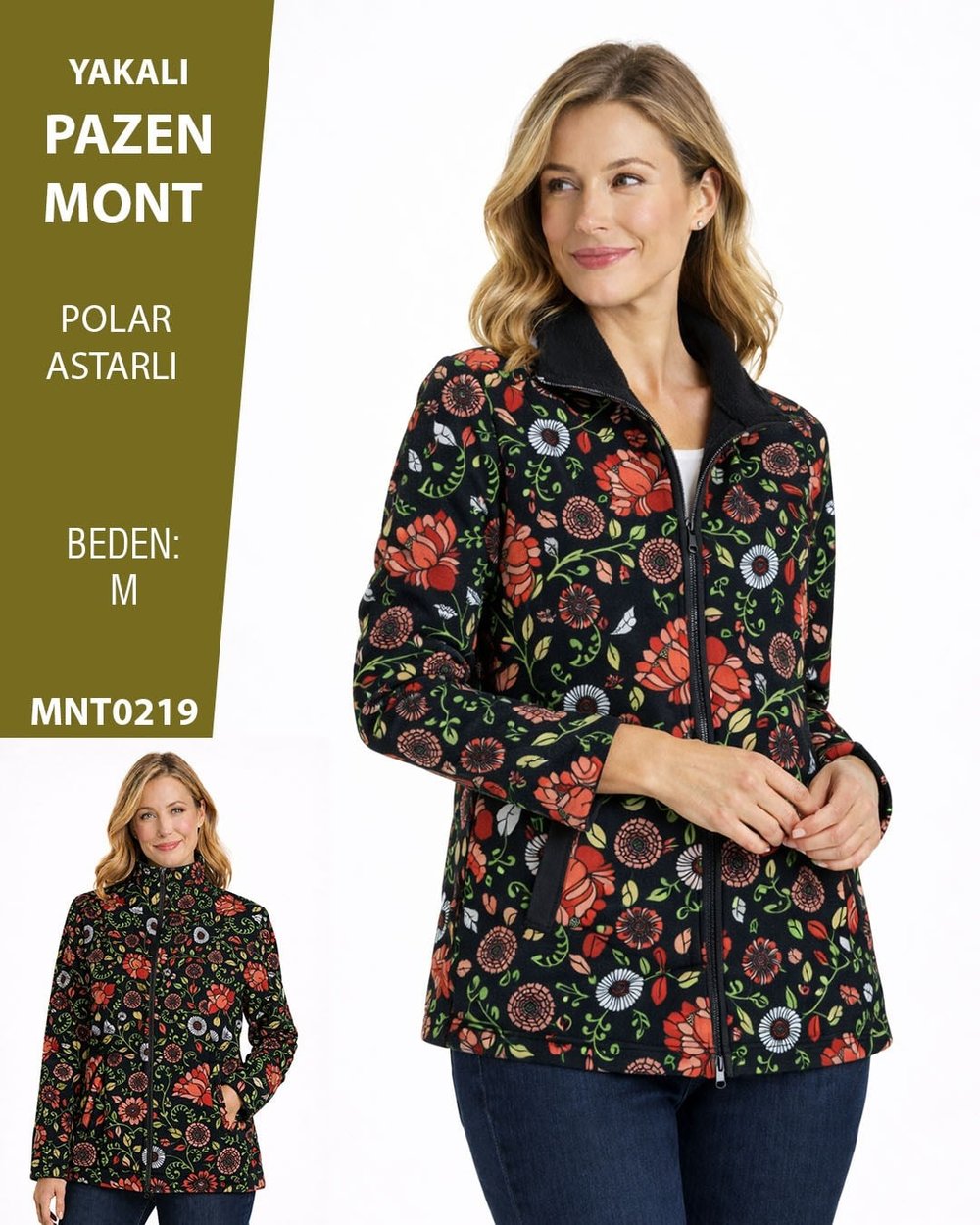 VİEMOR OTANTİK  PAZEN Dik Yaka mont M MNT0219-21953