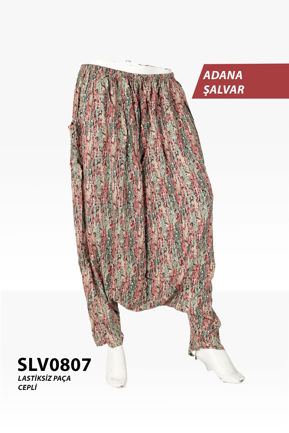Yeni Viskon Adana Şalvar (Cepli) SLV0807-21520