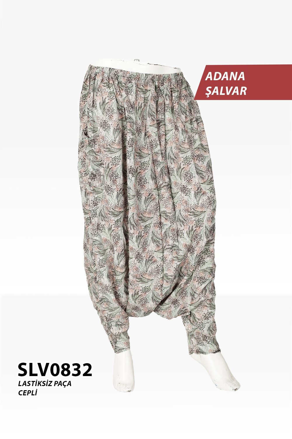 Yeni Viskon Adana Şalvar (Cepli) SLV0832-11401