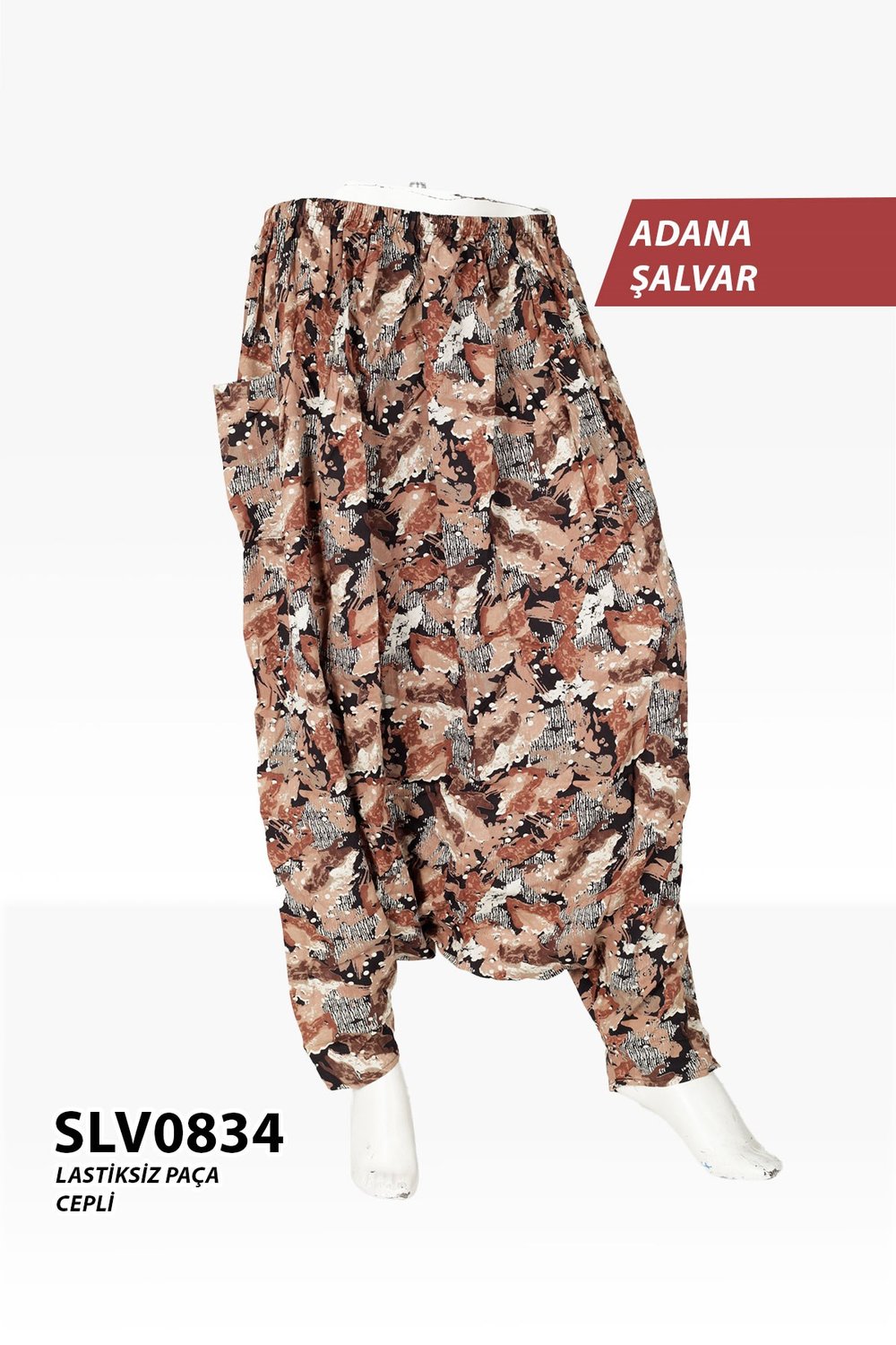 Yeni Viskon Adana Şalvar (Cepli) SLV0834-11404