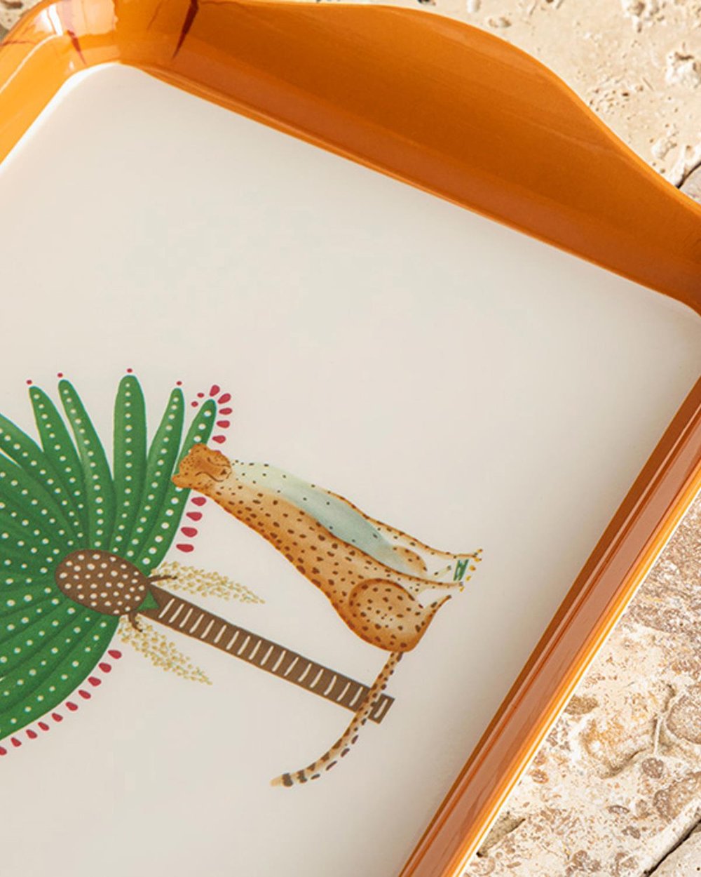 Melamine Tray 23x14 cm Yellow