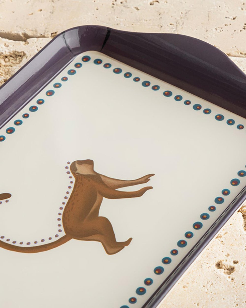 Melamine Tray 23x14 cm Purple