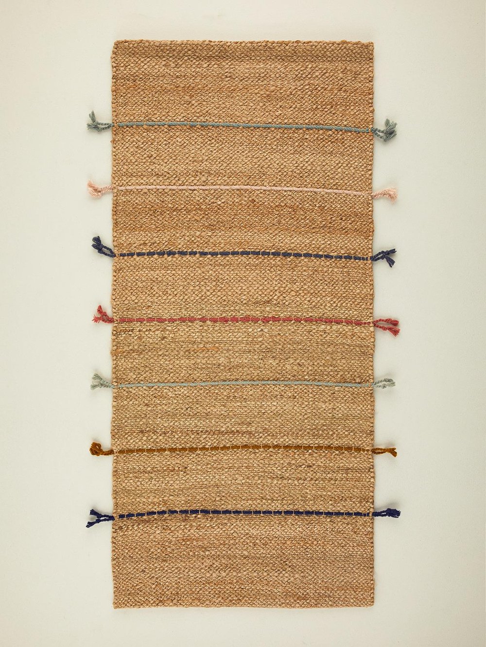 Декоративен Килим От Юта 70X160 CM Натурален