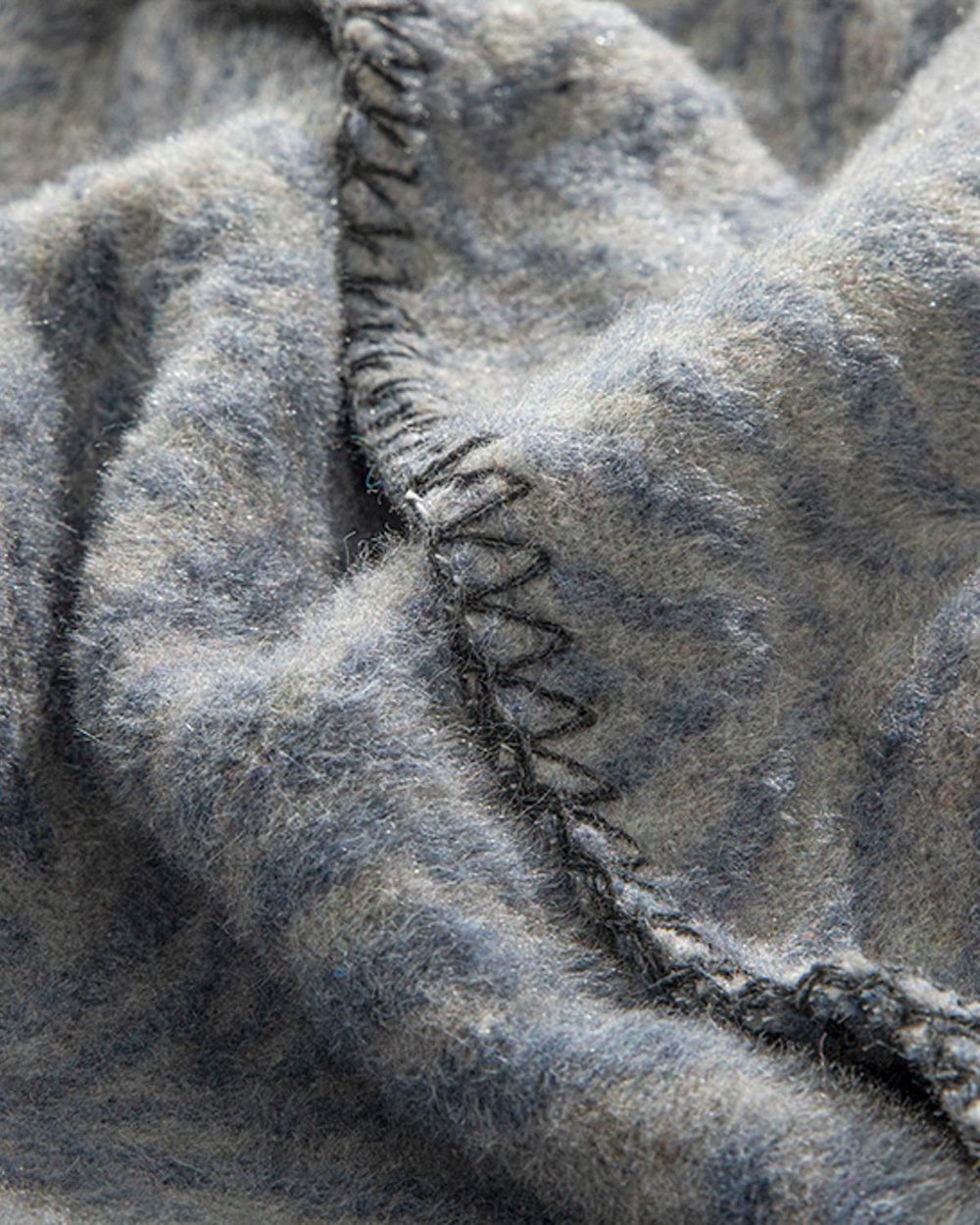 Areka Cotton Double Blanket 200x220 cm Misty Blue