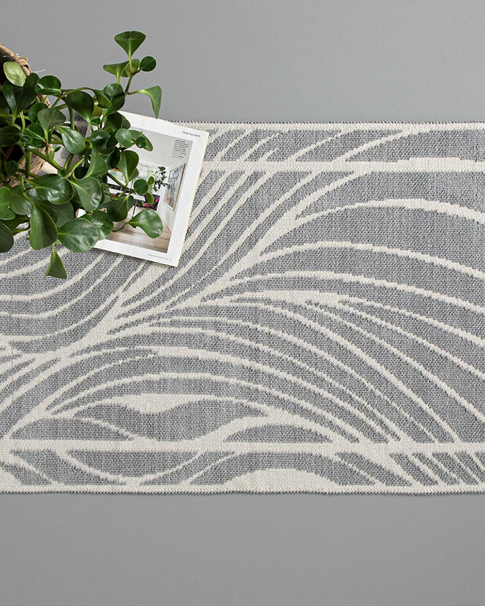 Allison Cottony Rug 80x150 cm Gray