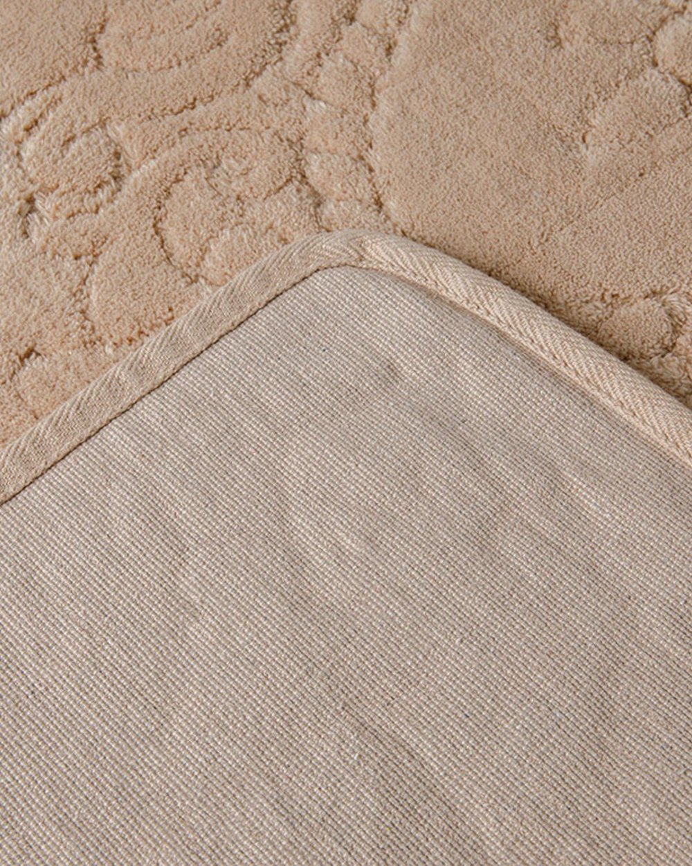 Alysa Комплект Постелки За Баня Памучен 60x100 - 50x60 см Бежов