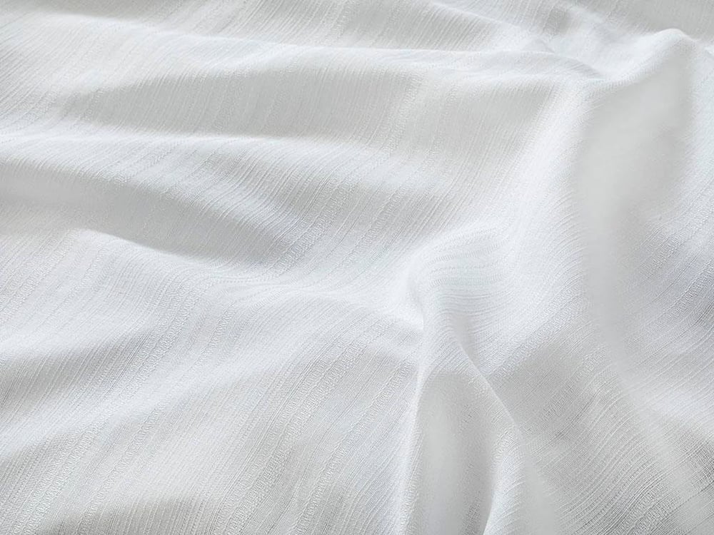Aurora Silky Touch Super King Duvet Cover Set White