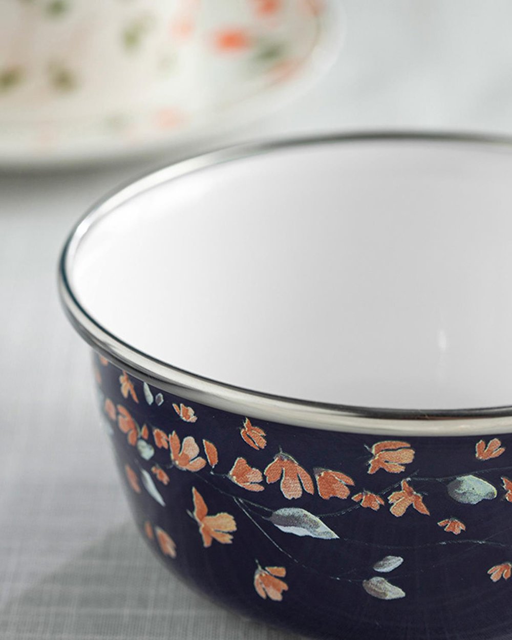 Belleza Enamel Bowl 12 cm Colbalt Blue