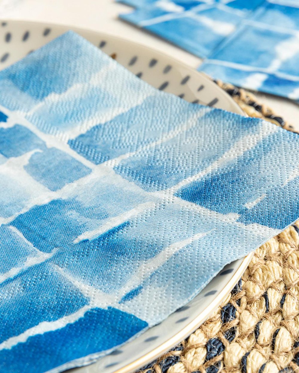 Blue Bounty Paper 20 Set Tissue Napkin 33x33 cm White