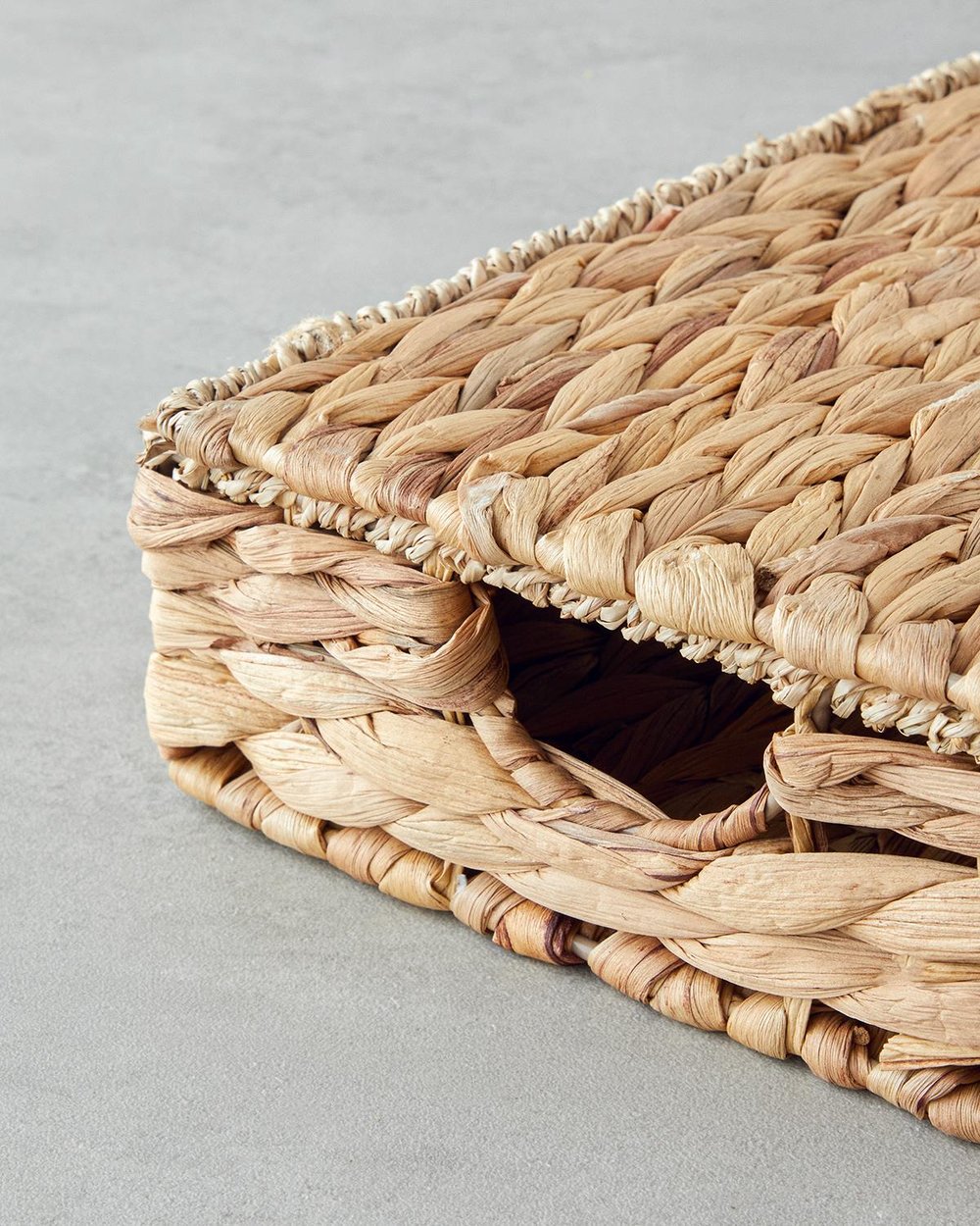 Boho Декоративна Кутия 34x21x8 см Натурален
