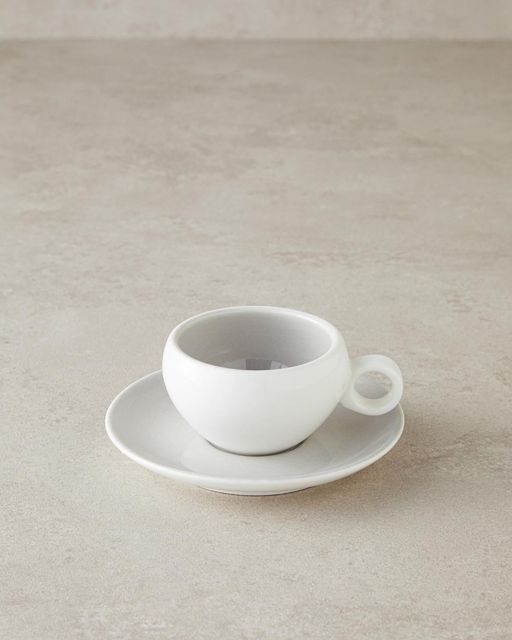 Boho New Bone China Coffee Cup Set 90 ml Gray