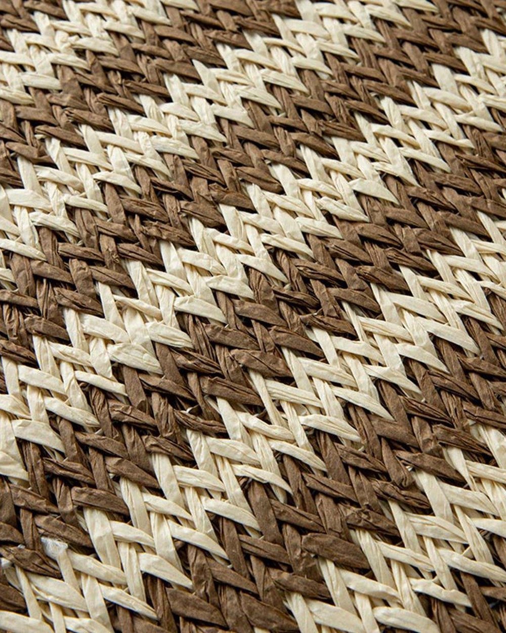 Braiding Американзки Сервиз 2Бр., Хартия, Кафяво, 30X47 Cm