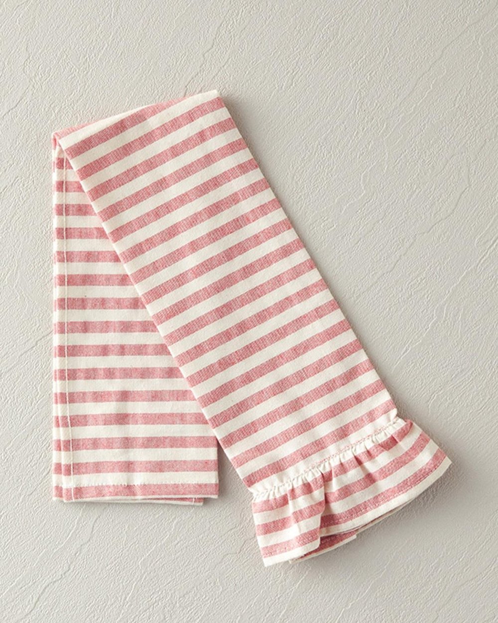 Breton Stripe Кърпа За Сушене Памук 30x50 см Червен
