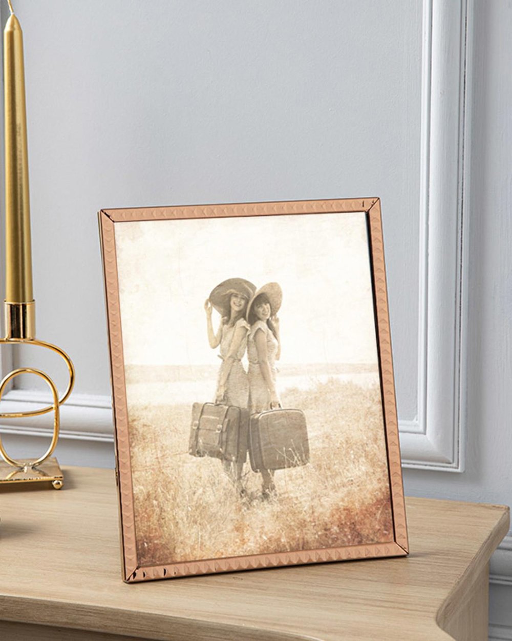 Bright Future Рамка Алуминий 20x25 см Златен