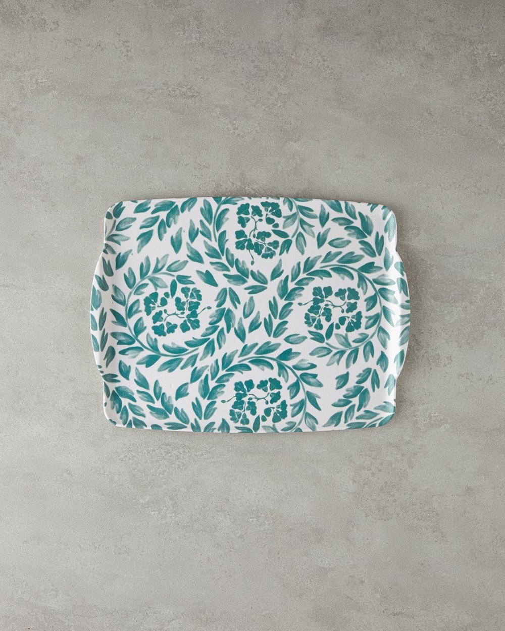 Melamine Tray Green
