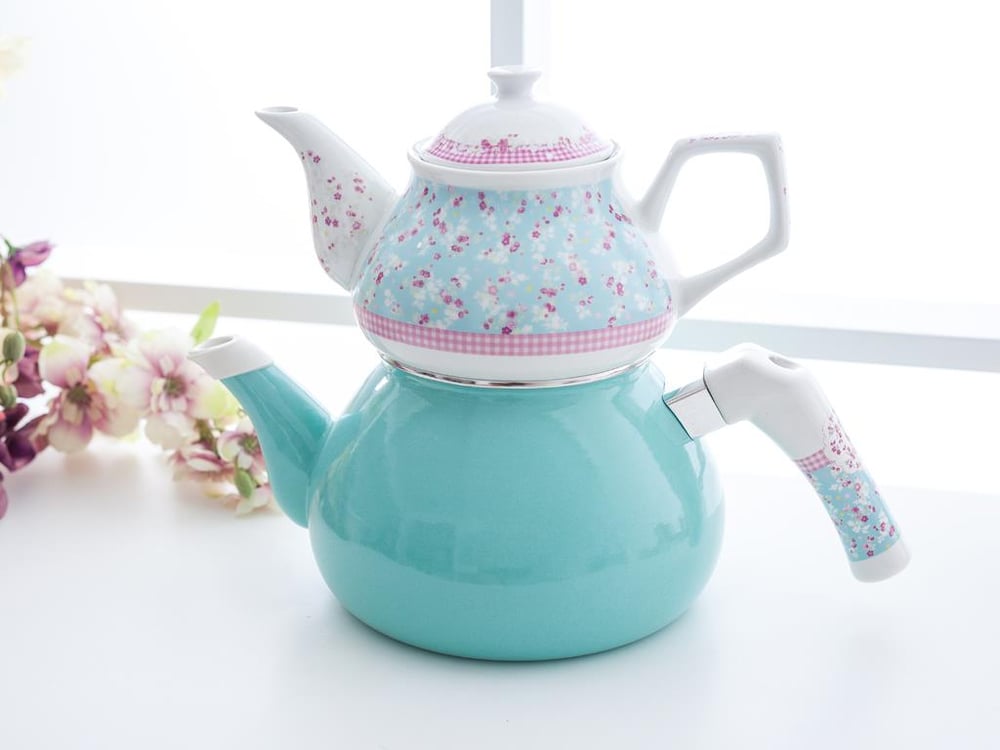 Carola ЧАЙНИК Емайлиран 2L Mint
