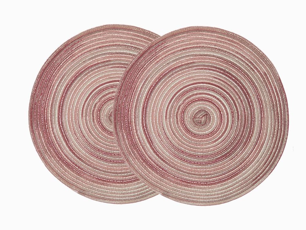 Carpe Diem АМЕРИКАНЗКИ СЕРВИЗ 2 комплекта Полиестер 38 cm Pink