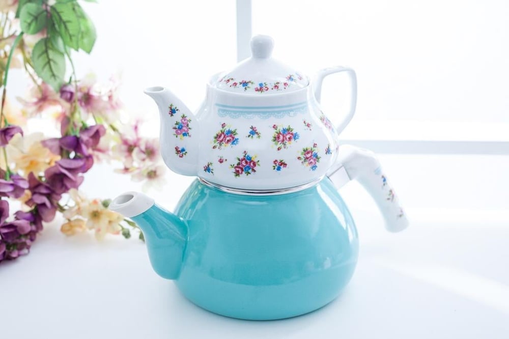 Cassandra ЧАЙНИК Емайлиран 2L Mint