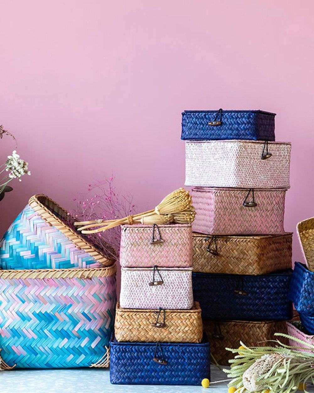 Charming Basket Blue