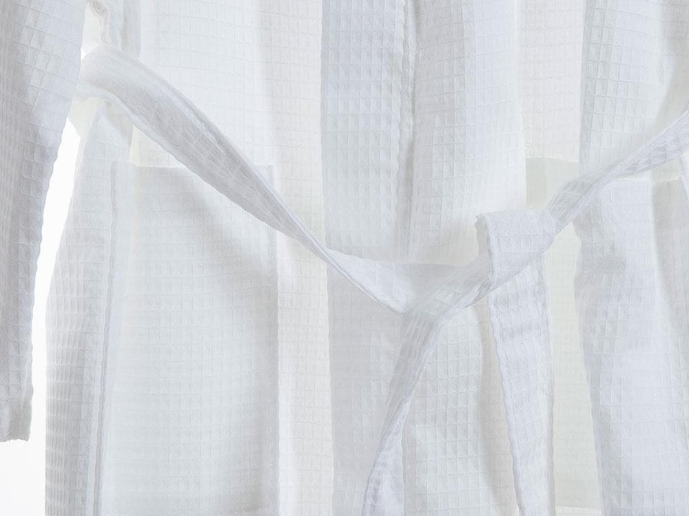 Chic ХАЛАТ Мъжки Вафла XL White