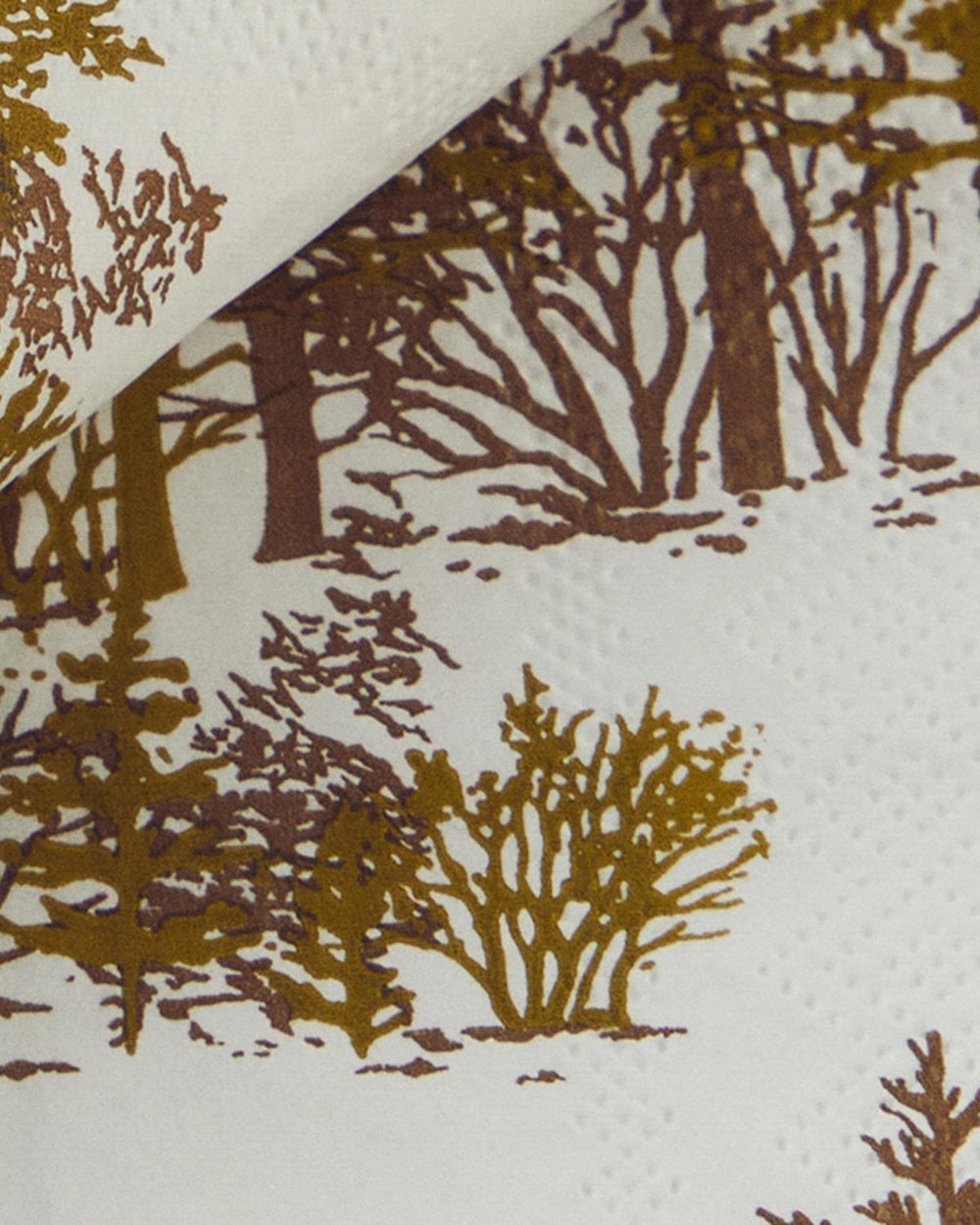 Christmas Forest Хартиени Салфетки 20 бр. Хартия 33x33 см Златен