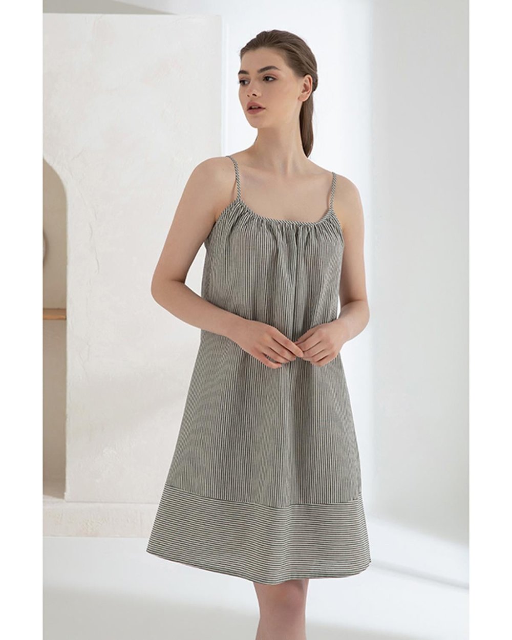 Coastal Нощница Дамски, Памучен, Индиго, Xl