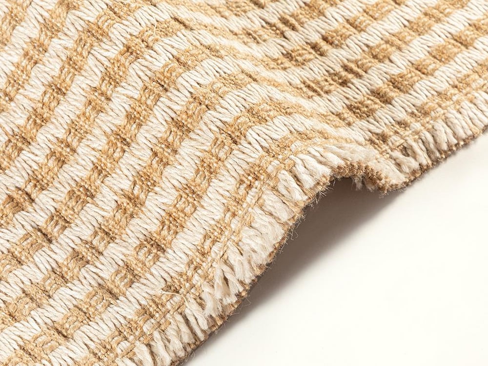 Coppa Jute Decorative Jute Carpet 160x230 cm Natural-White