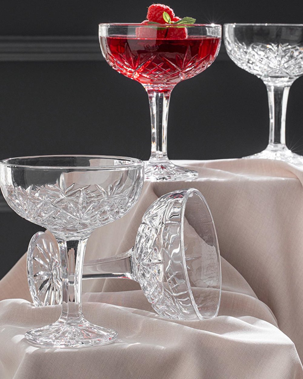 Cosmic Glass 4 Set Cup 170 ml Transparent