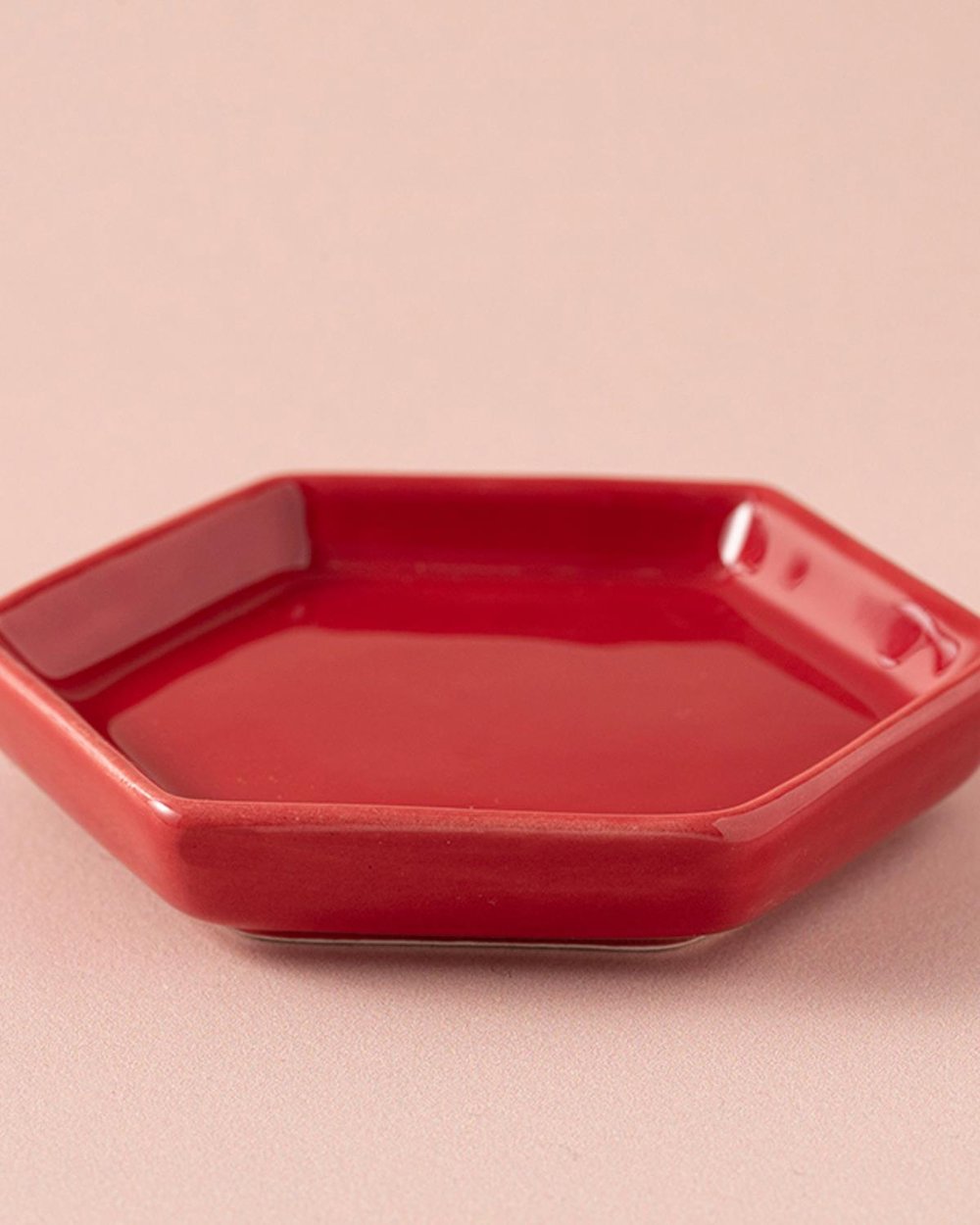 Crispy Flowers Silicone Appetizers 10 cm Red