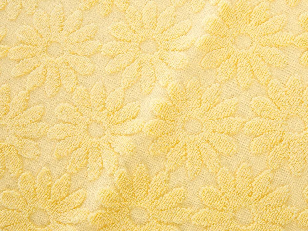Daisies ХАВЛИИ ЗА РЪЦЕ С ресни Жакардов 30x45 cm Yellow.