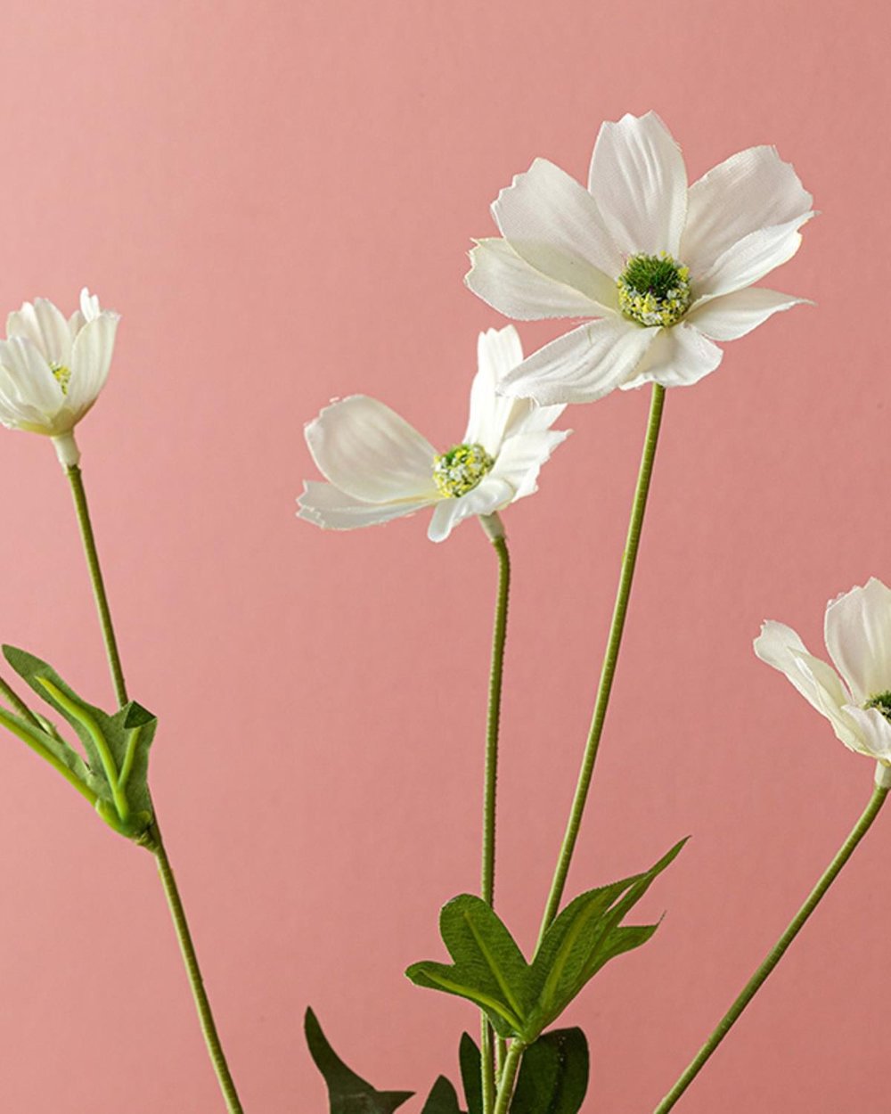 Daisy Bunch Изкуствено Цвете Един Стрък 50 см Бял