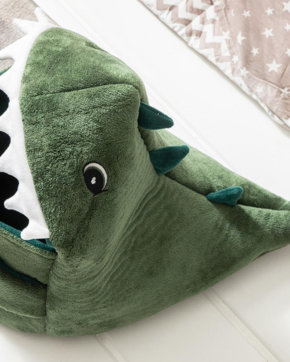 Dinasours Toy Basket 40x53 cm Green
