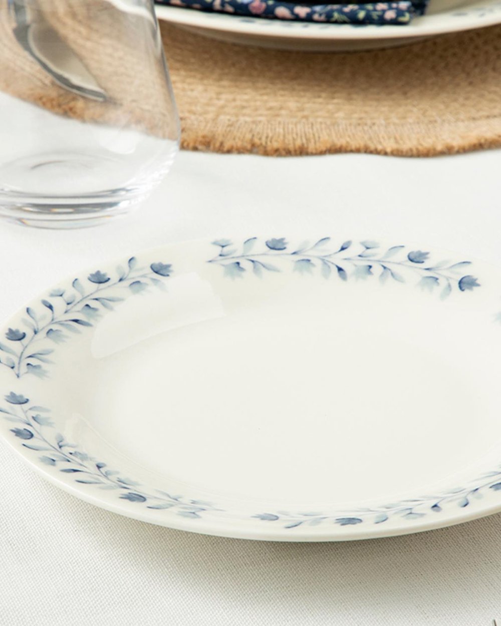 Esfera Porcelain Dinner Set 24 ParÃ§a 6 kiÅilik Blue